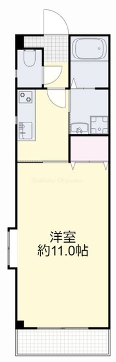 青江ビルの間取り