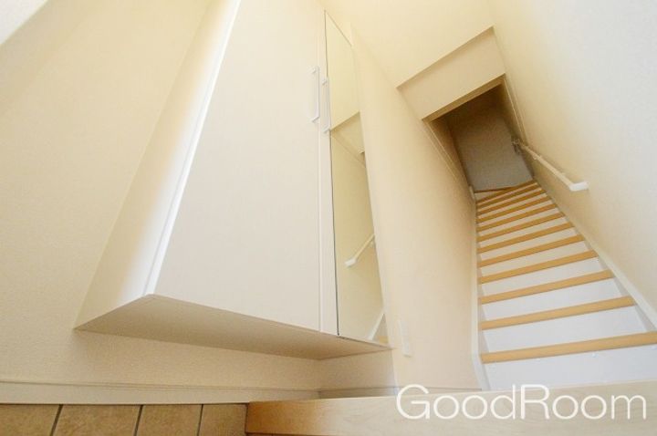 徳島県徳島市大原町糠坪(アパート)の賃貸物件の玄関