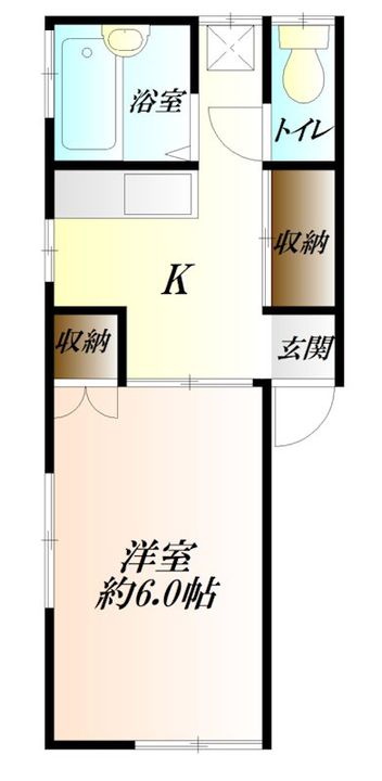 日永コーポの間取り