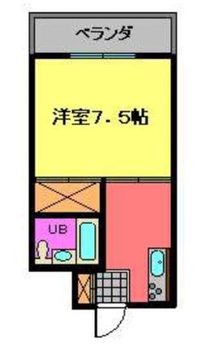 リベストハイツの間取り