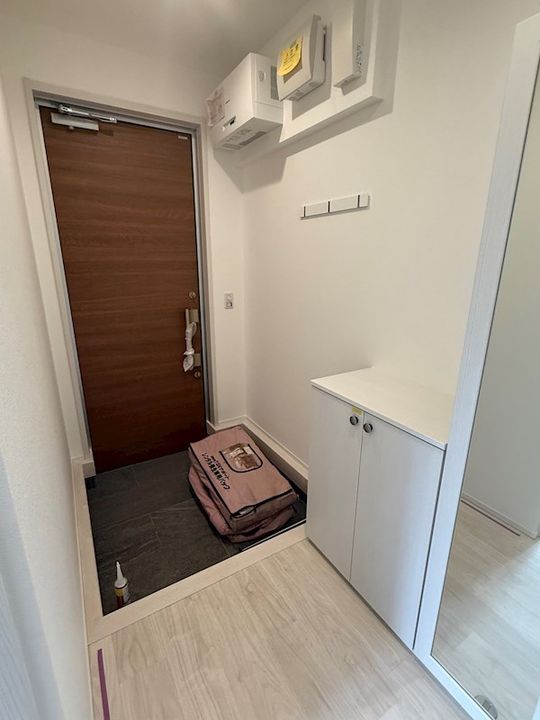 ルミナスパークIIの玄関