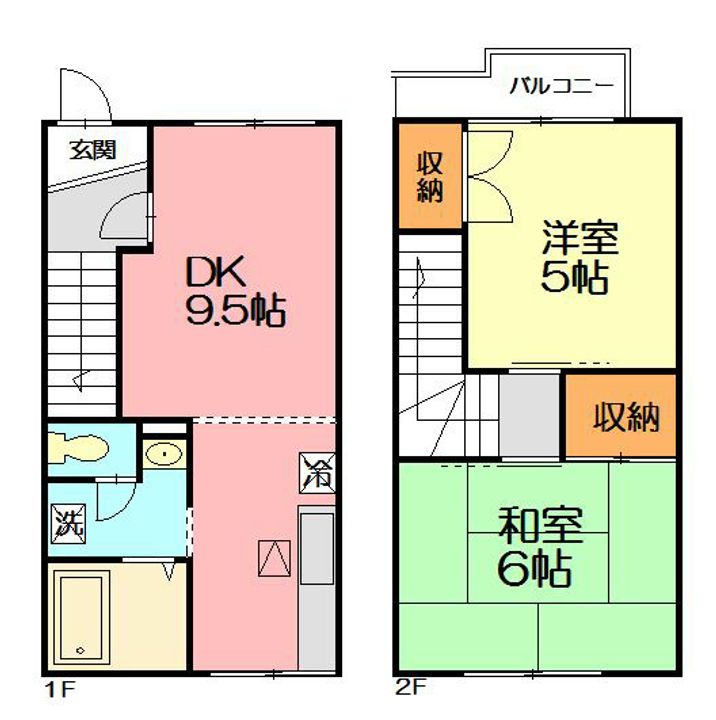神奈川県中郡二宮町中里2(一戸建)の賃貸物件の間取り