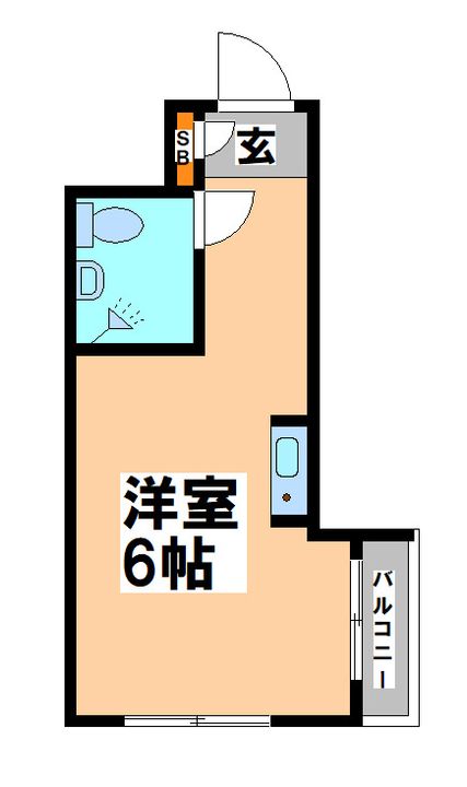 東京都武蔵野市吉祥寺北町2(マンション)の賃貸物件の間取り