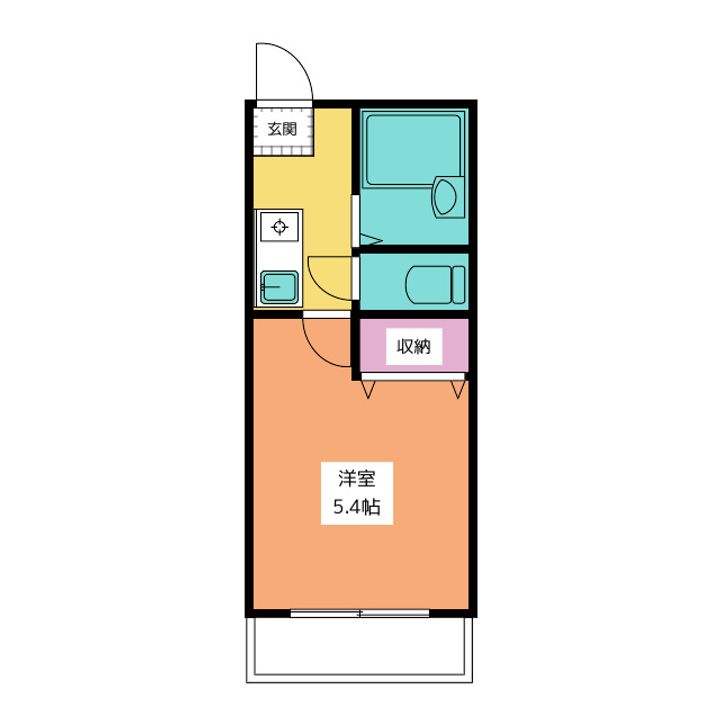 キャビンタコスの間取り