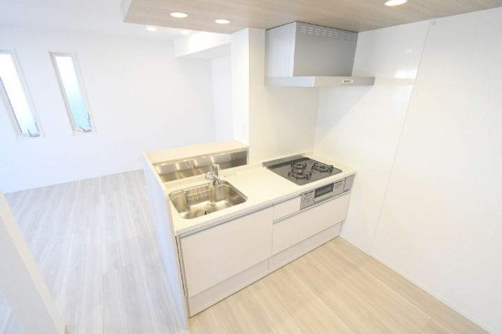 福岡県北九州市小倉南区城野4(アパート)の賃貸物件のキッチン