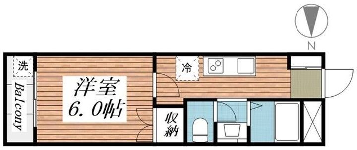 SKハイツの間取り