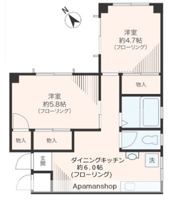 小石川ヒルズの間取り