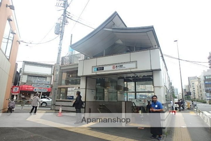 小石川ヒルズの周辺