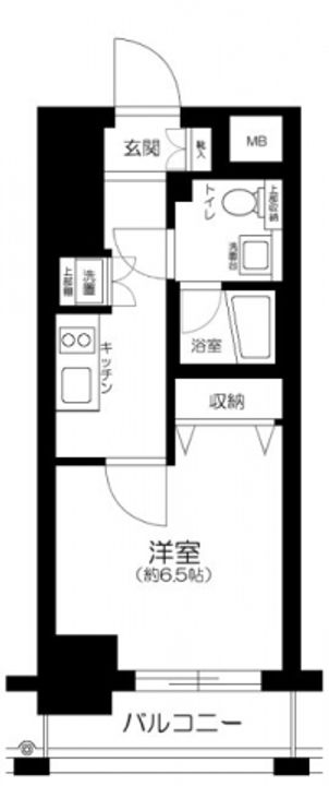 東京都台東区日本堤2(マンション)の賃貸物件の間取り