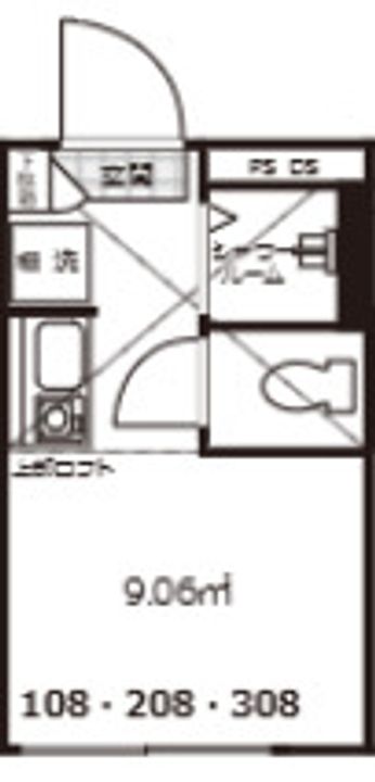 カーサマグノリアの間取り