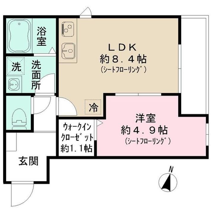 フィカーサ和泉の間取り