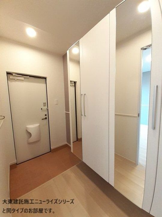 ハーベストテラスの玄関