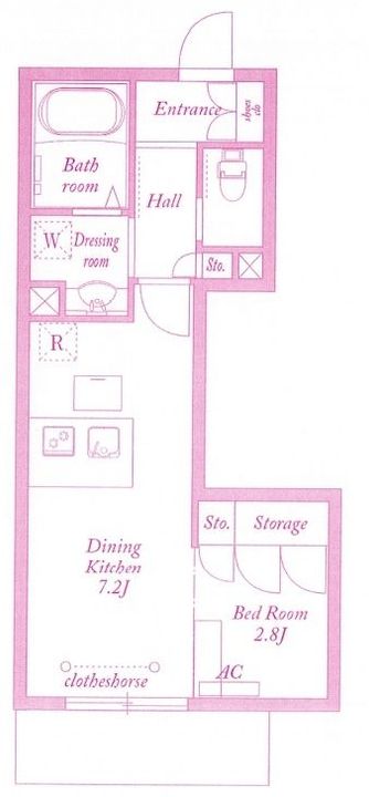 MyStylevintage登戸の間取り