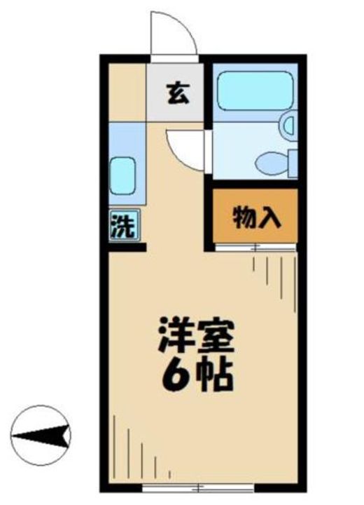 第3一水荘の間取り