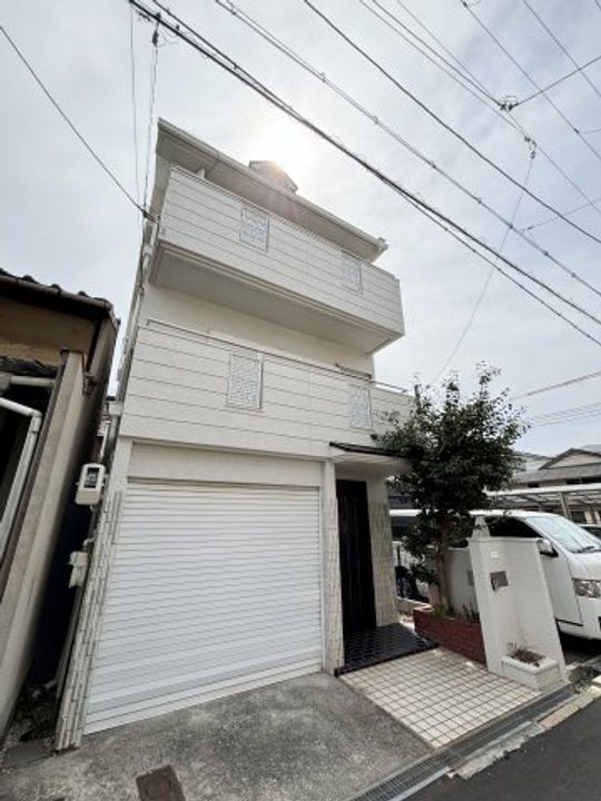 大阪府大阪市東住吉区南田辺3(一戸建)の賃貸物件の外観