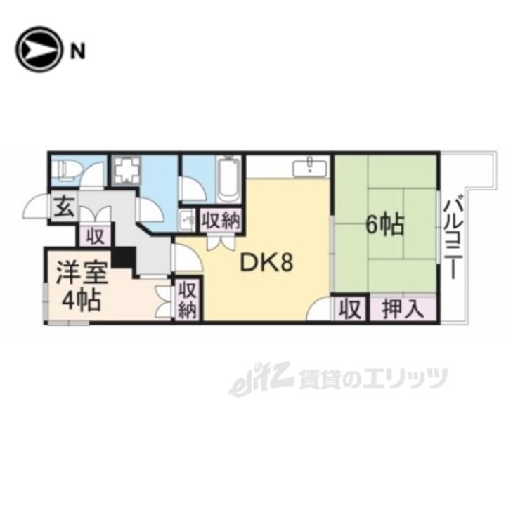 グランメゾンの間取り