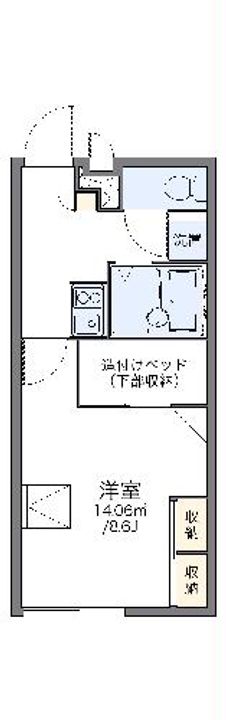 レオパレス純の間取り