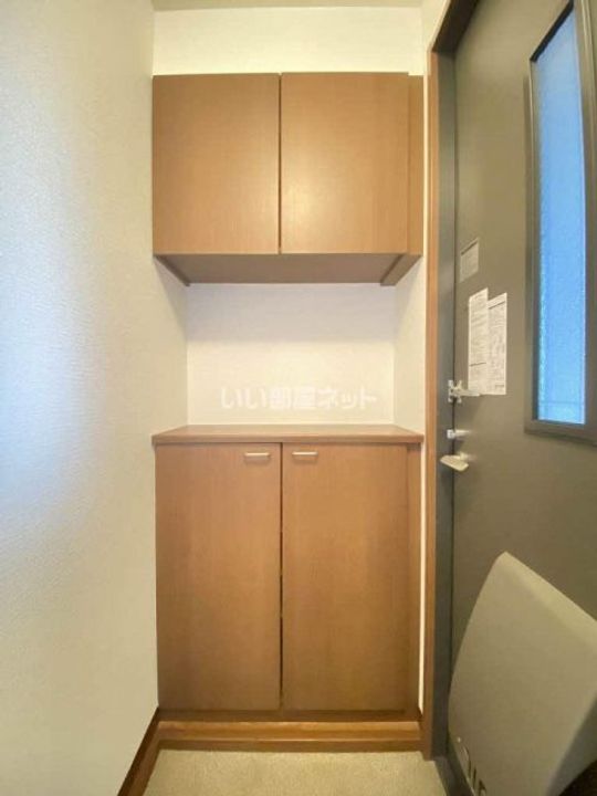 福島県いわき市平南白土字八ツ坂(アパート)の賃貸物件の玄関