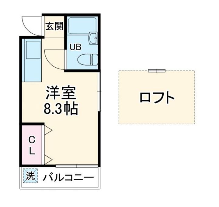 メゾンド・シェヌー原木の間取り