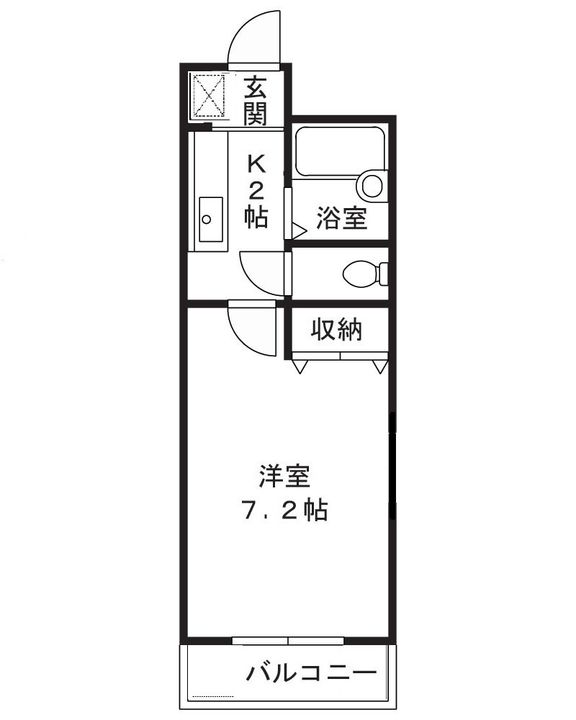 エスポワール梶ヶ谷の間取り
