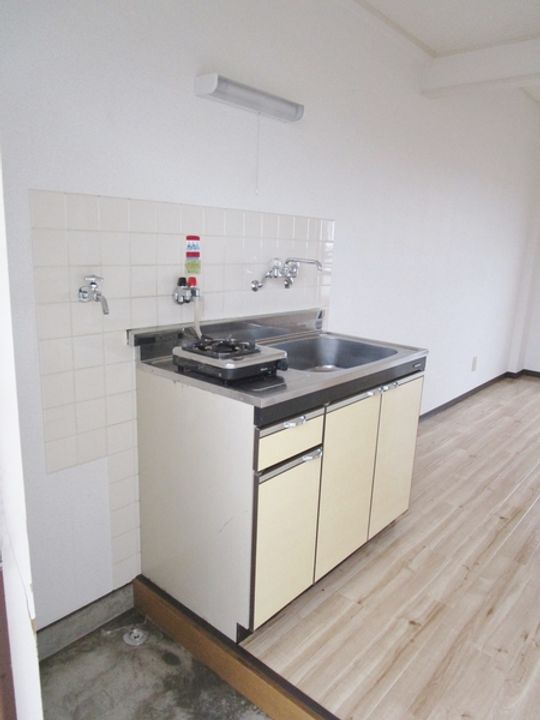 ファイブアイランドのキッチン