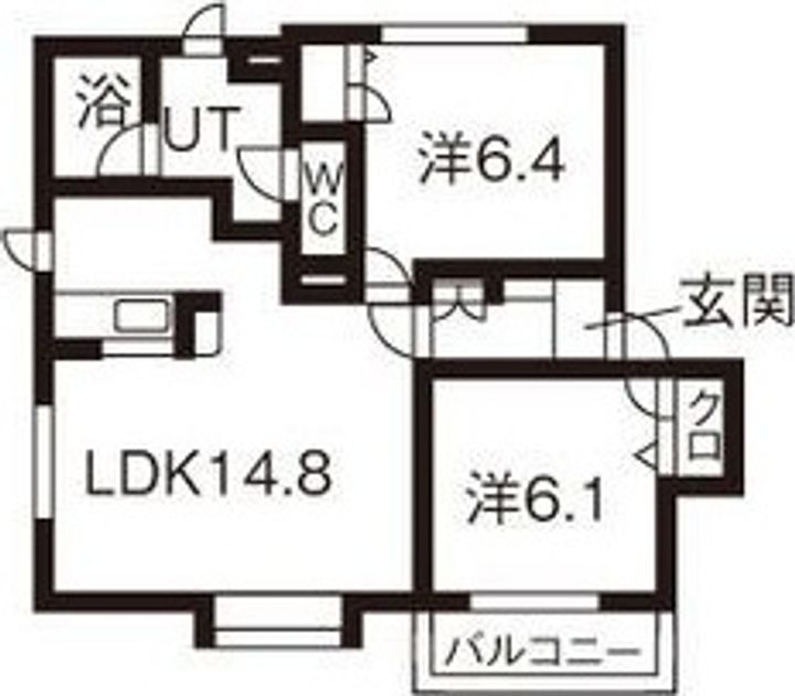 リバーフィールドの間取り