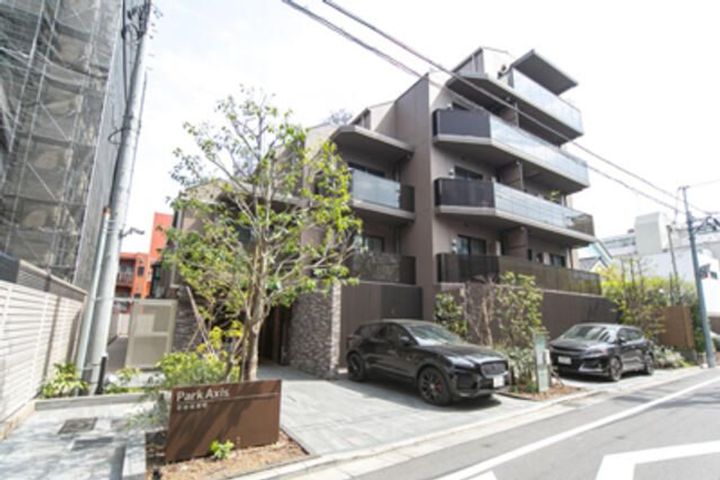 パークアクシス市谷加賀町の外観