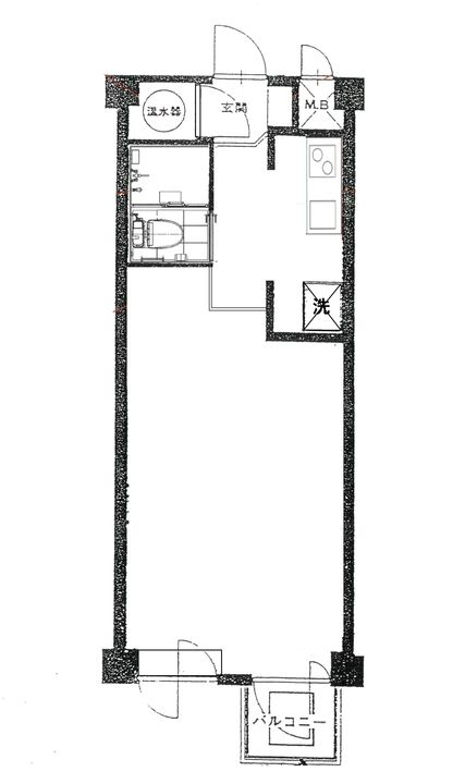 千駄ヶ谷シルクハイツの間取り