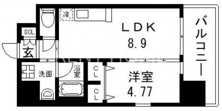 プレジオ布施ASIANの間取り