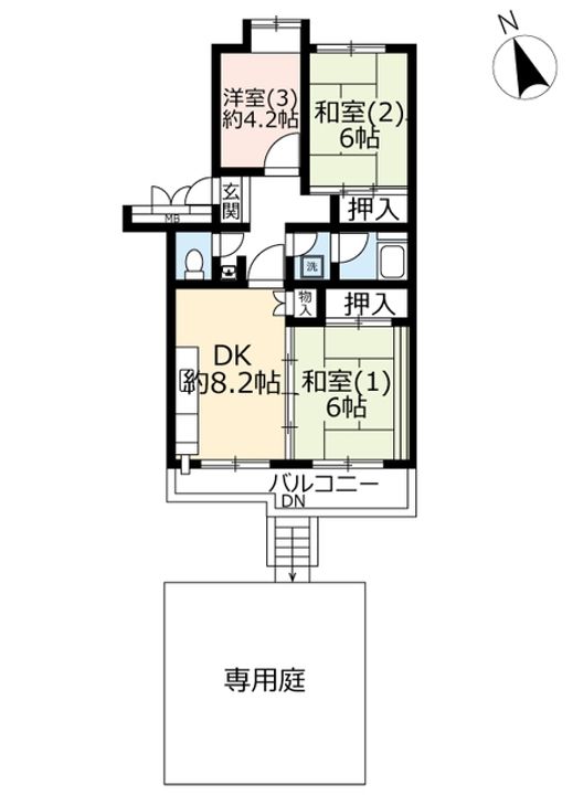 UR習志野海浜秋津の間取り