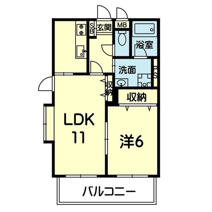 スプラウトの間取り