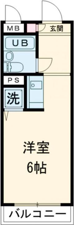 ビクセル武蔵関の間取り