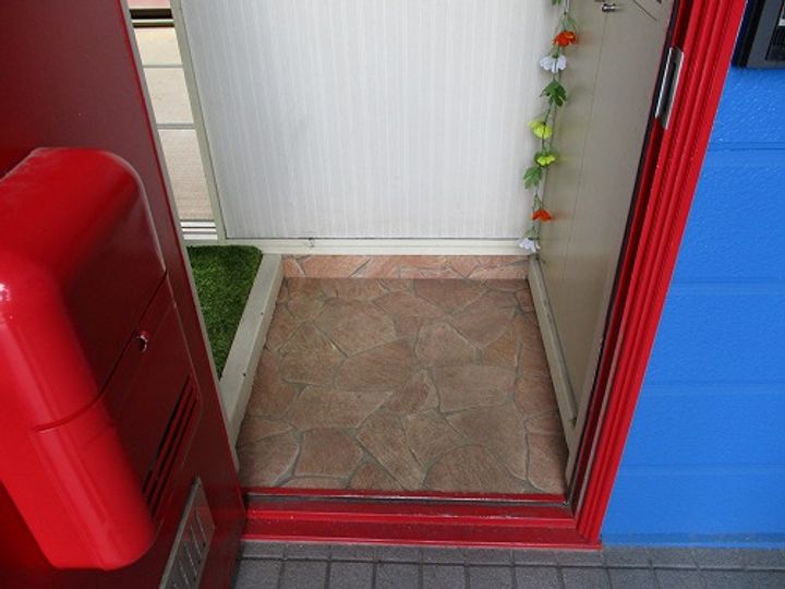 メゾンお洒落家族の玄関