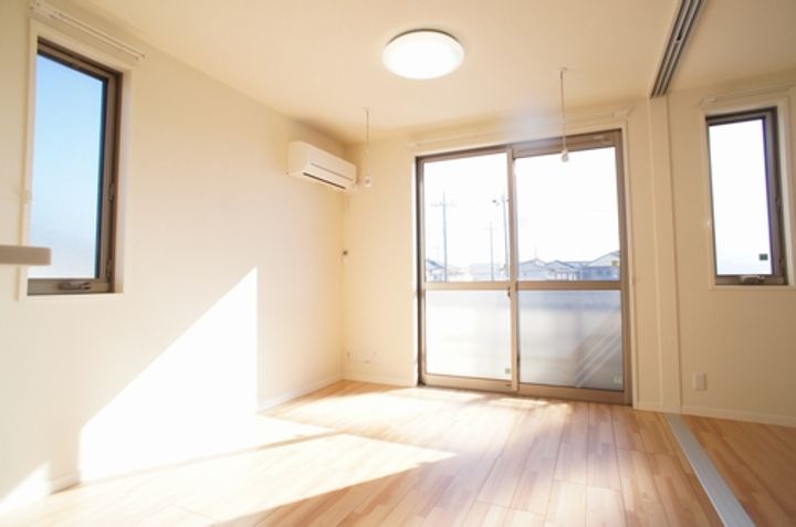 エコルドソレイユ D棟の居間