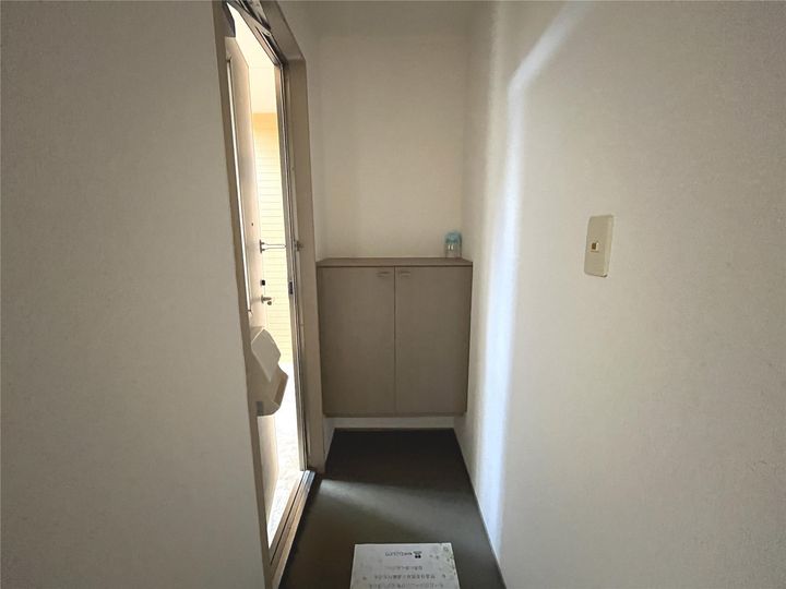 コーポ阿部の玄関