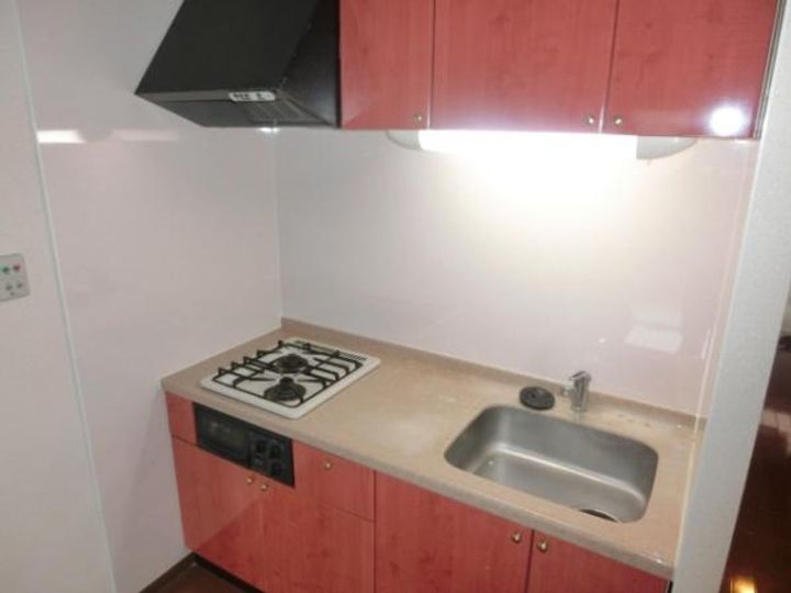 奈良県生駒市壱分町(マンション)の賃貸物件のキッチン