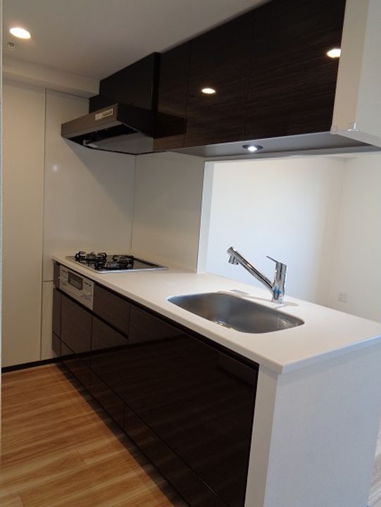 東京都台東区日本堤2(マンション)の賃貸物件のキッチン