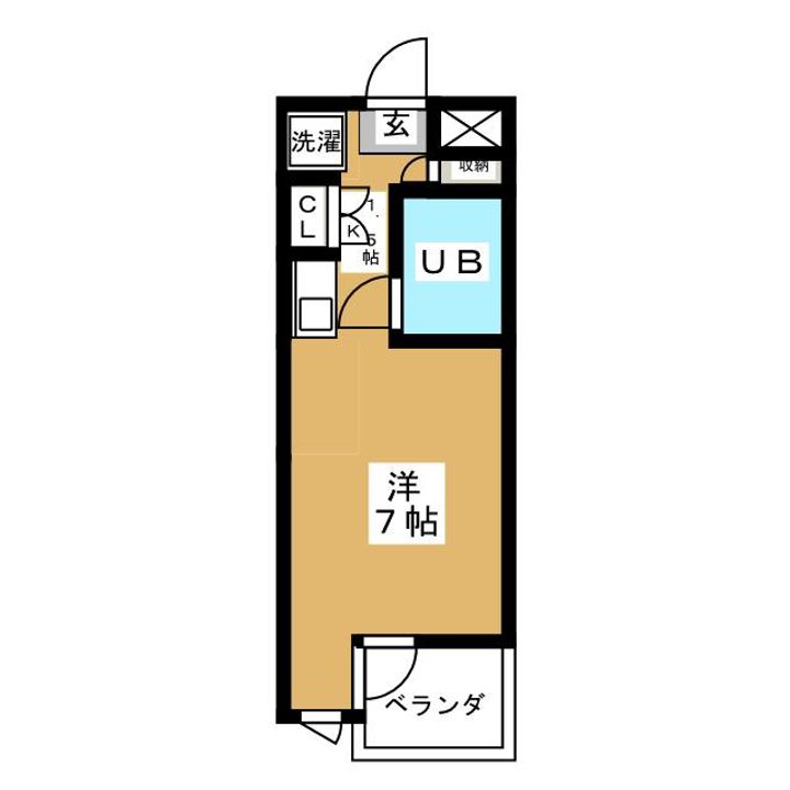 東京都世田谷区世田谷4(マンション)の賃貸物件の間取り