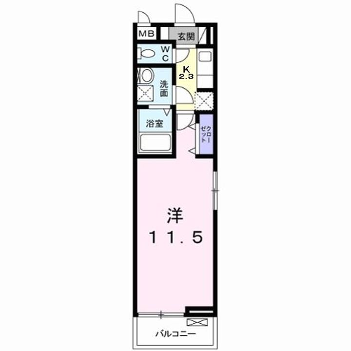 フェリーチェIIの間取り