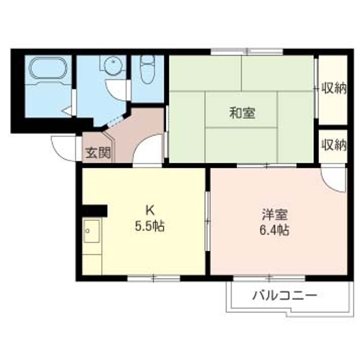 アネックス相模の間取り