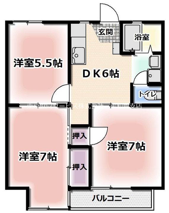 メゾン・ド・シーダの間取り