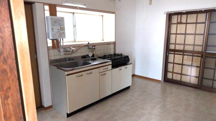 兵庫県伊丹市御願塚(一戸建)の賃貸物件のキッチン