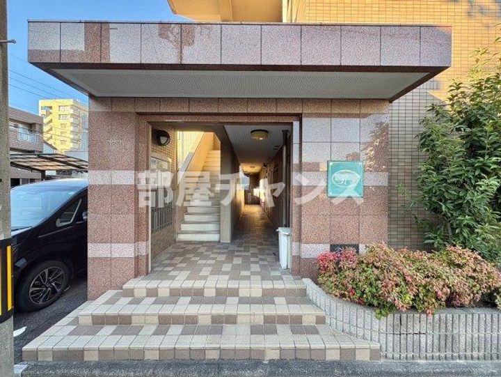 愛知県名古屋市西区城西2の賃貸マンションの地図