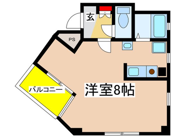 ビラサンライトの間取り