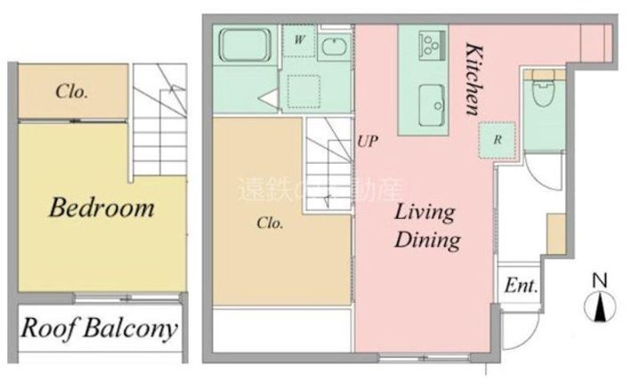 シェソワ天王の間取り