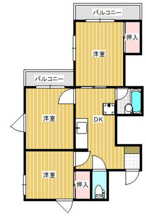 パーセル砧の間取り