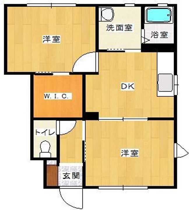 プラセール花華の間取り