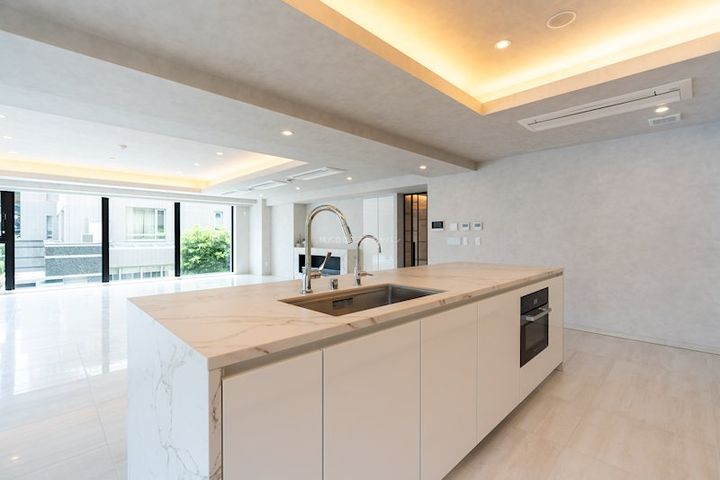 東京都港区白金台5(マンション)の賃貸物件のキッチン