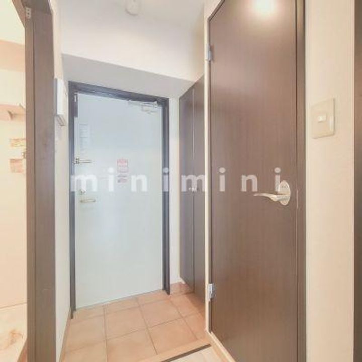 熊本県熊本市東区月出2(マンション)の賃貸物件の玄関