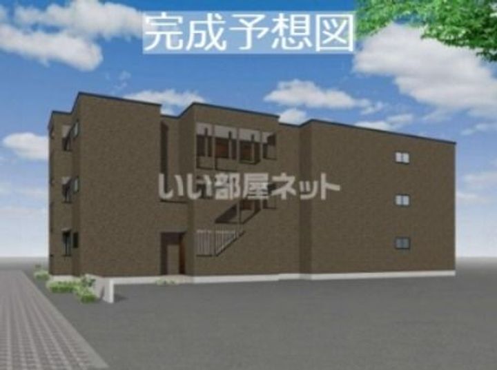メディオリヴェール紫駅の外観